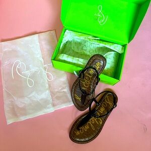 Sam Edelman Kids Gigi Sandals Size 4 Black